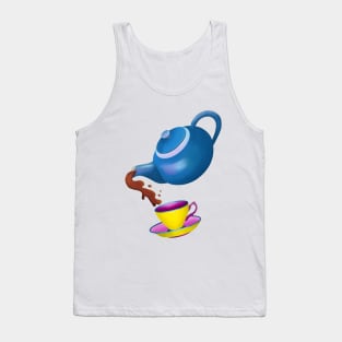 Teapot Tip Me Up An Pour Me Out Tank Top